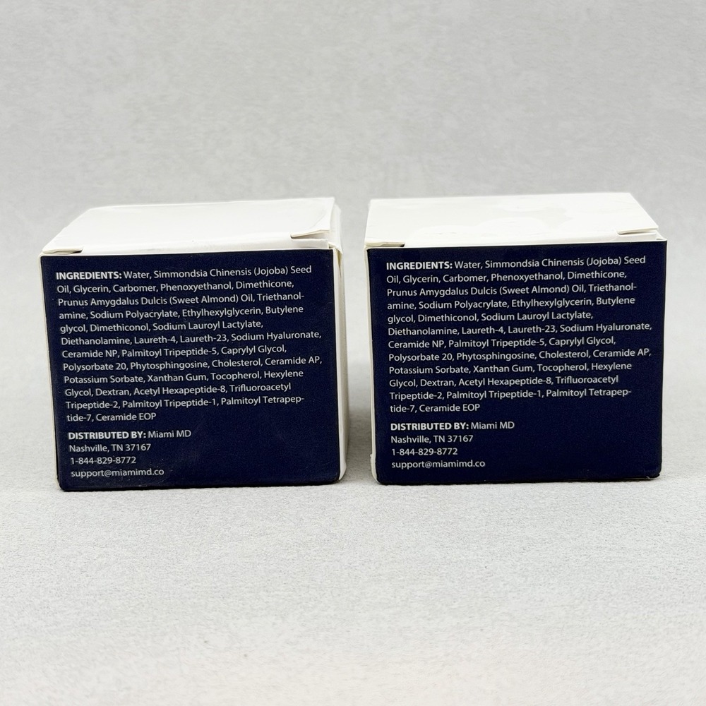 2 PACK MiamiMD Miami MD Age Defying Lift & Firm Cream For Neck And Face NEW - Picture 2 of 4